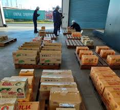 通関が完了した荷物のイメージ