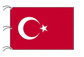 トルコ国旗と電話のイメージ画像