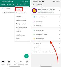 WhatsAppの設定画面のイメージ。セキュリティ設定例