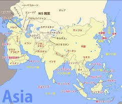 無料素材:アジア地図と電話アイコンのシンプルなイメージ(PixabayやUnsplashなどのフリー素材で代替可能)