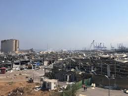 レバノン・ベイルート市街地の様子（フリー素材）