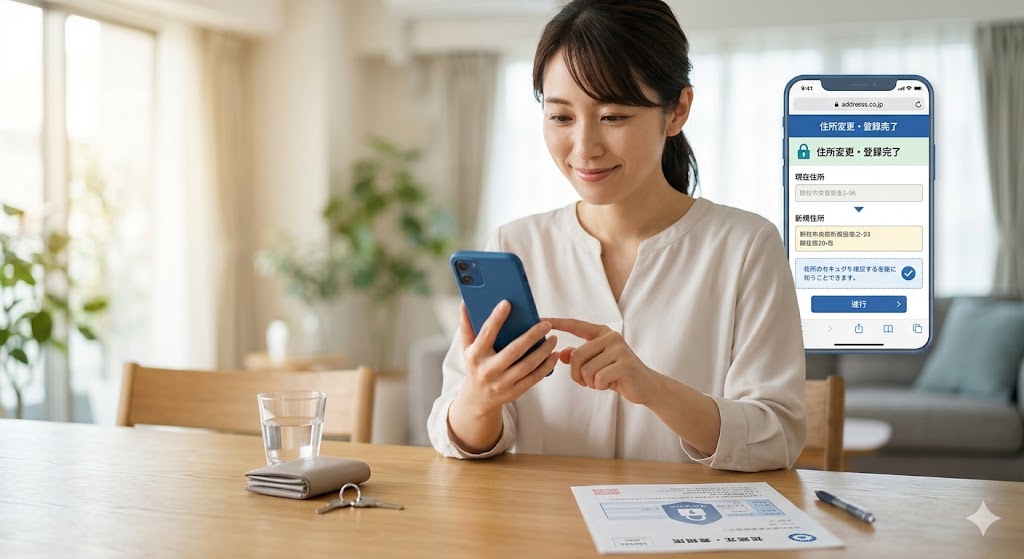 安心してお金を管理しているイメージ。キャッシングを正しく利用する様子